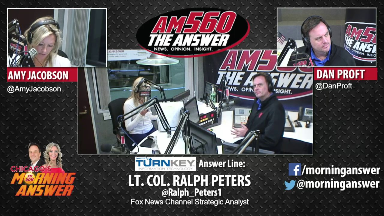 Chicago's Morning Answer - Lt. Col. Ralph Peters - April 11, 2017 - YouTube