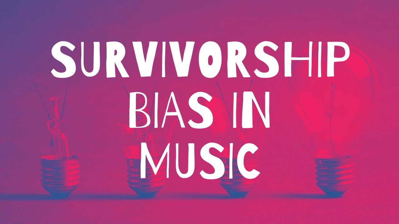 Survivorship bias in the music industry, a real phenomenon