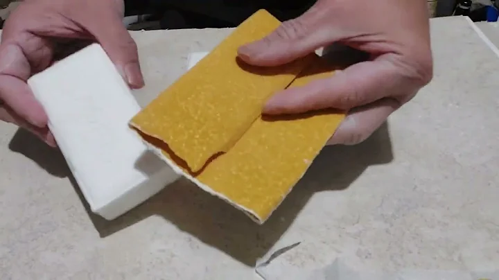 Decoupage Soap with floral napkins