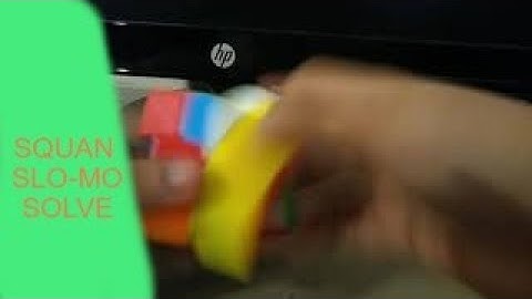 Square-1 Solve in Slo-Mo