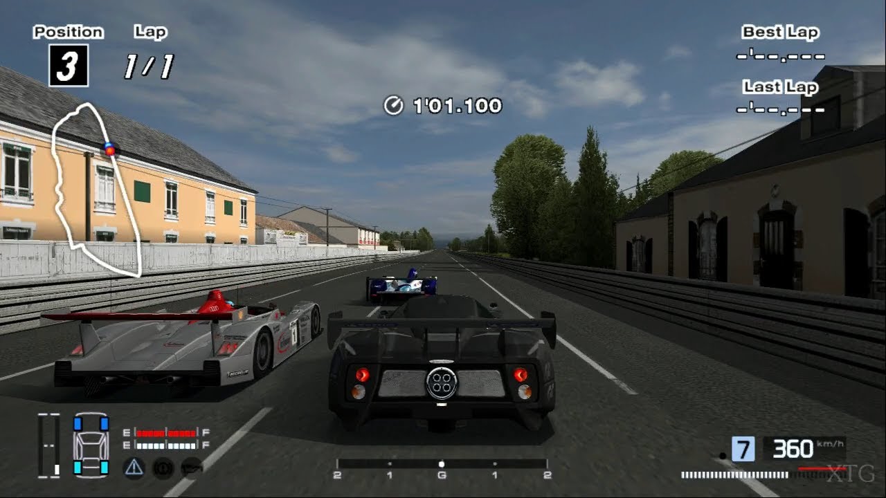 [#1327] Gran Turismo 4 - Pagani Zonda LM Race Car '01 Hybrid PS2 Gameplay HD