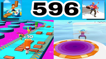 Shortcut Run VS Girl Rider: GameplayWalkthrough All Levels ( part 596)