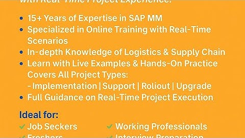 Self learning SAP MM Class videos from RD: Vendor master record & Partner determination