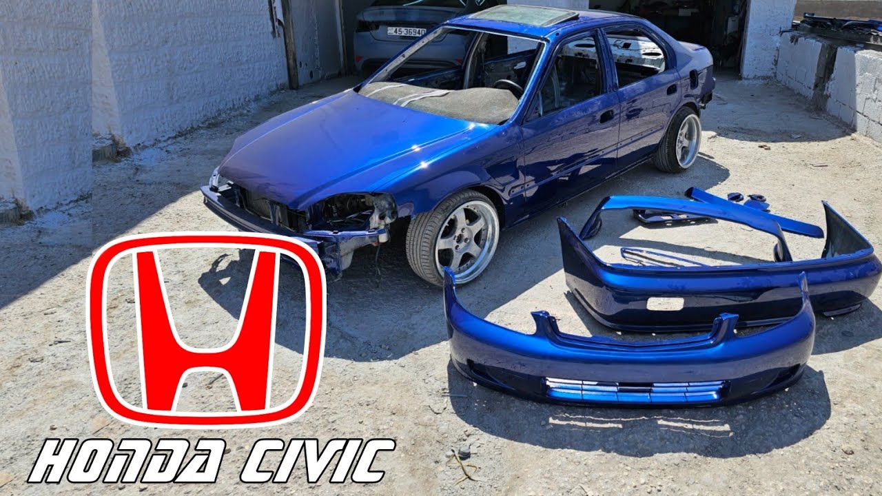 تجميع  بعد الدهان هوندا سيفيك  HONDA CIVIC
