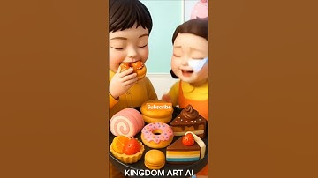 Squid Game AI Cake ASMR #squidgame2 #squidgame #ai #asmr #shorts