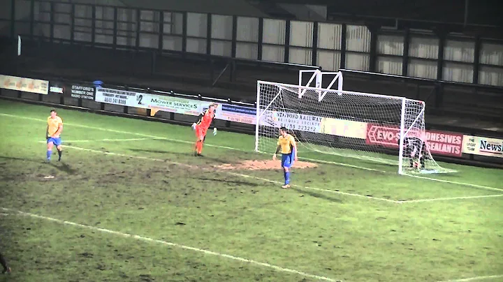 Karl Ashton - Stafford Rangers v Nantwich Town 8/1...