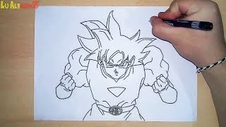 Dibujando a Goku Daishinkan Ultra Instinto - Super Dragon Ball Heroes -  thptnganamst.edu.vn