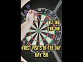 First Visits Of The Day 758 #darts #pdc #lukelittler #dartsreviews #180 #dartschallenge #wdf #bdo