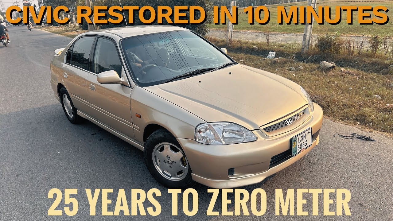 Old HONDA CIVIC Restoration | Civic EK complete restoration