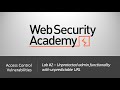 Broken Access Control - Lab #2 Unprotected admin functionality with unpredictable URL | Long Version