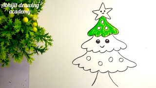 Christmas Tree Compilation Drawing, Painting and Coloring for Kids & Toddlers | Christmas Kids Songs