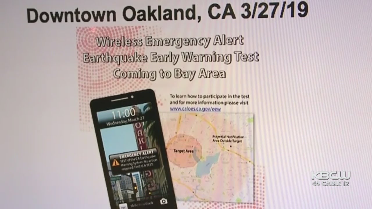 Oakland To Test CA's 1st Earthquake Warning System - YouTube