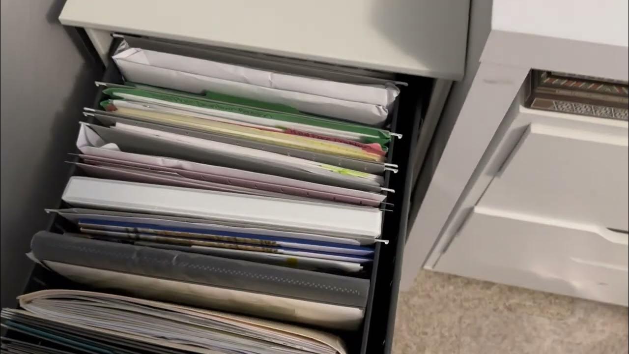 Demo of this sleek and functional DEVAISE 2drawer mobile file