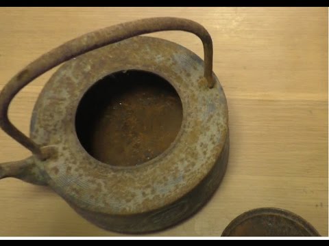 鉄瓶 リメイク - YouTube