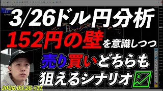 FXドル円！3月26日今後どうトレードしていくのか考えていく。＃11