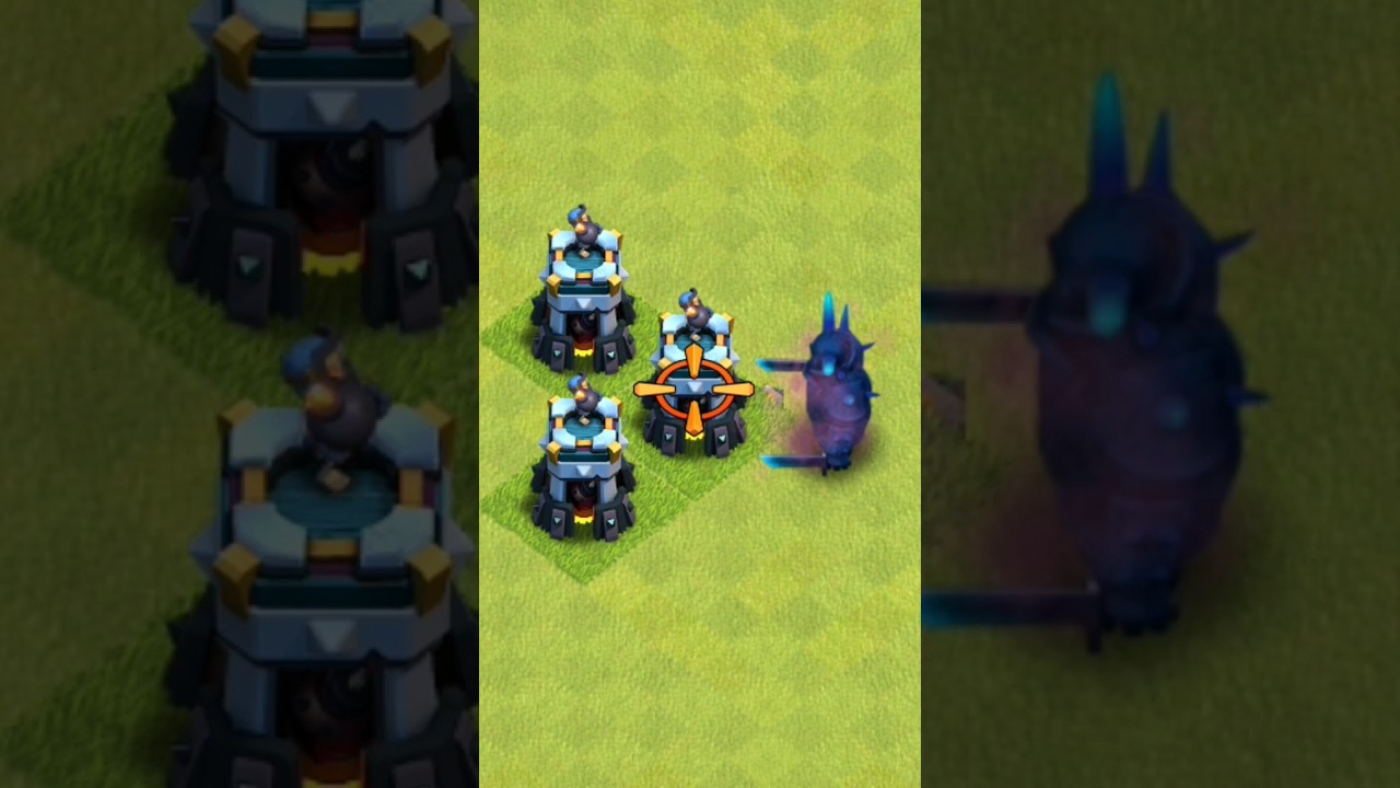 M.O.M.M.A PEKKA vs Bomb Tower every level | clash of clan 