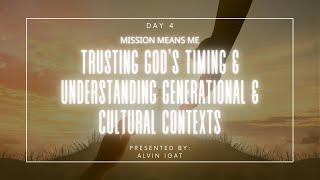 Trusting God’s Timing & Understanding Context (Day 4) |Adventist Youth eWeek of Prayer 2025 Series 2