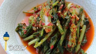 My Mums Awesome Yeolmu Kimchi 엄마의 손맛이 담긴 열무김치 만들기