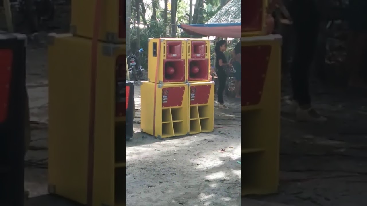 BATTLE 15 1800 WATTS SOUND CHECK