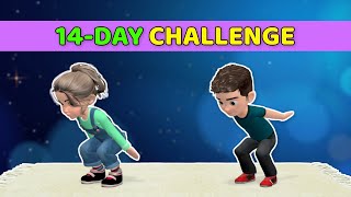14 DAY CHALLENGE: BURN FAT AND GET STRONG – KIDS EXERCISE