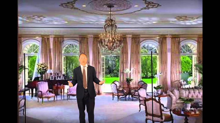 Edmond Choi inside a mansion