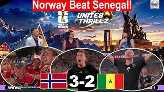 Norway vs Senegal 3-2 |🔥Haaland Brace/Pedersen Score; Vikings enter Knock-Outs: Post Match Analysis.