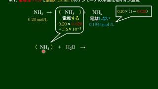 化学基礎　水酸化物イオンの求め方
