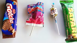 Sticky Toffee & Candy Crunch ASMR 🍬💥 | Relaxing Unwrapping | No Talking