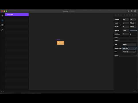 How to Use React Bootstrap Button component in FramerX?