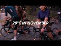 Riding bikes in november with leclubcc