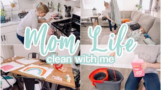 MOM LIFE CLEAN WITH ME // SPRING CLEANING MOTIVATION // SUNDAY RESET // BECKY MOSS // HOMEMAKING