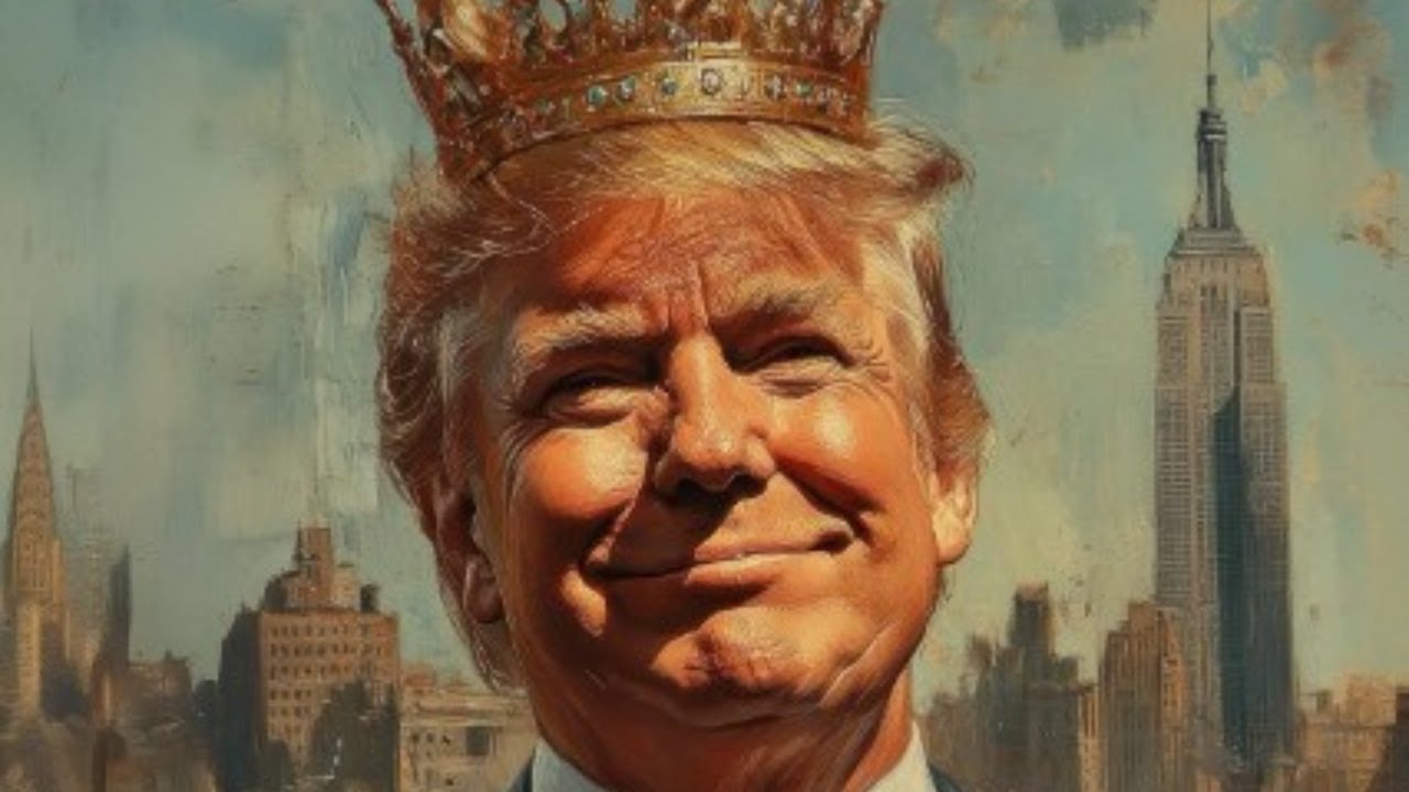 Трамп высмеивает протестующих против короля