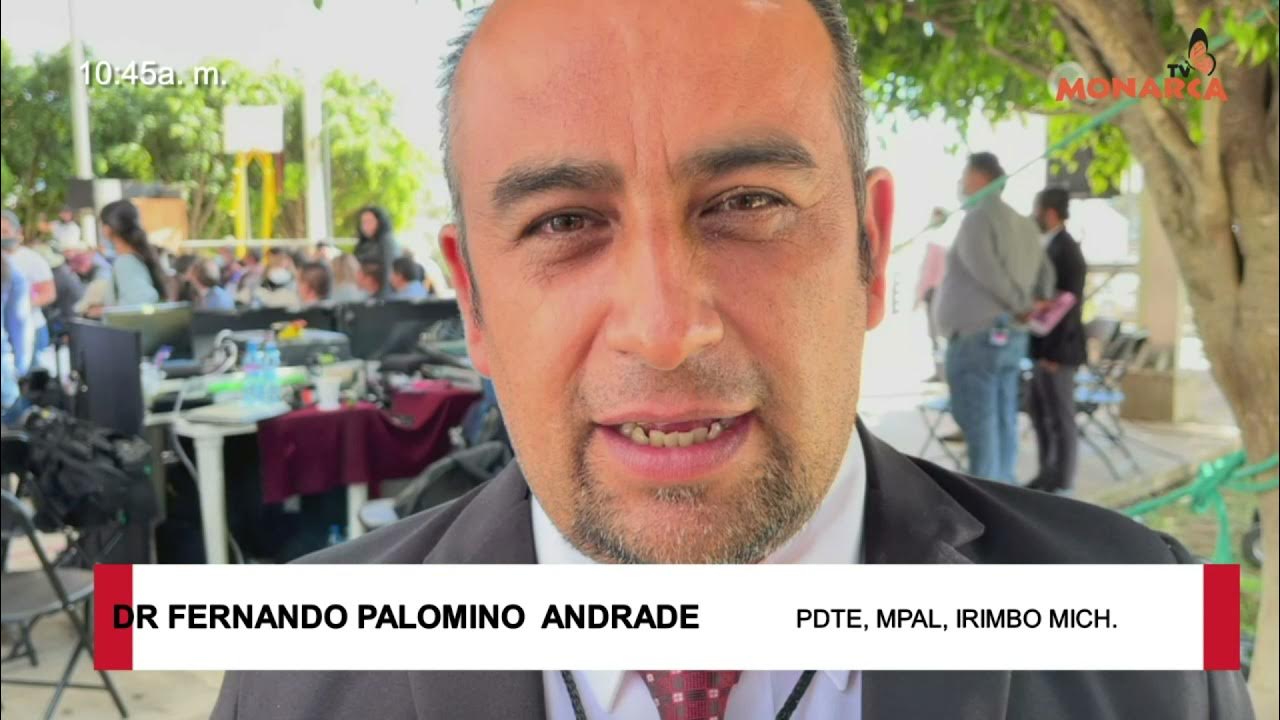 ENTREVISTA A DR FERNANDO PALOMINO ANDRADE PDTE IRIMBO MICH 17 DE