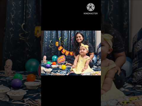 Aaru ka annprashan #annaprasanna #6 month baby#first time solid#babyfathervlog #cutebaby