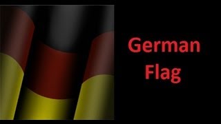 Black Ops 2 Simple German Flag Emblem Tutorial * KnLEmblems