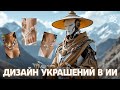 Мастер класс для дизайнеров украшений. Фото и видео украшений в нейросетях за 5 минут.