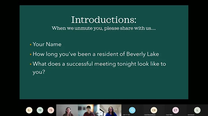 Beverly Lake Public Meeting Virtual 20220324