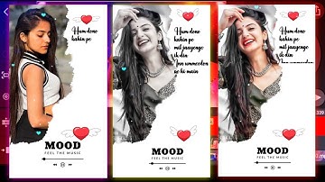 new trending brush effect Colorful whatsapp status video editing | kinemaster editing