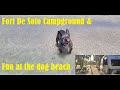 Fort DeSoto Park Campground, Tierra Verde FL = Solo Female RV Camping, Little Guy Max Teardop Camper