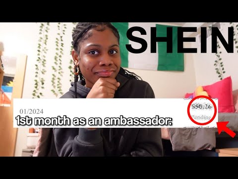 My 1st Month As a Shein Brand Ambassador.. how much did i make