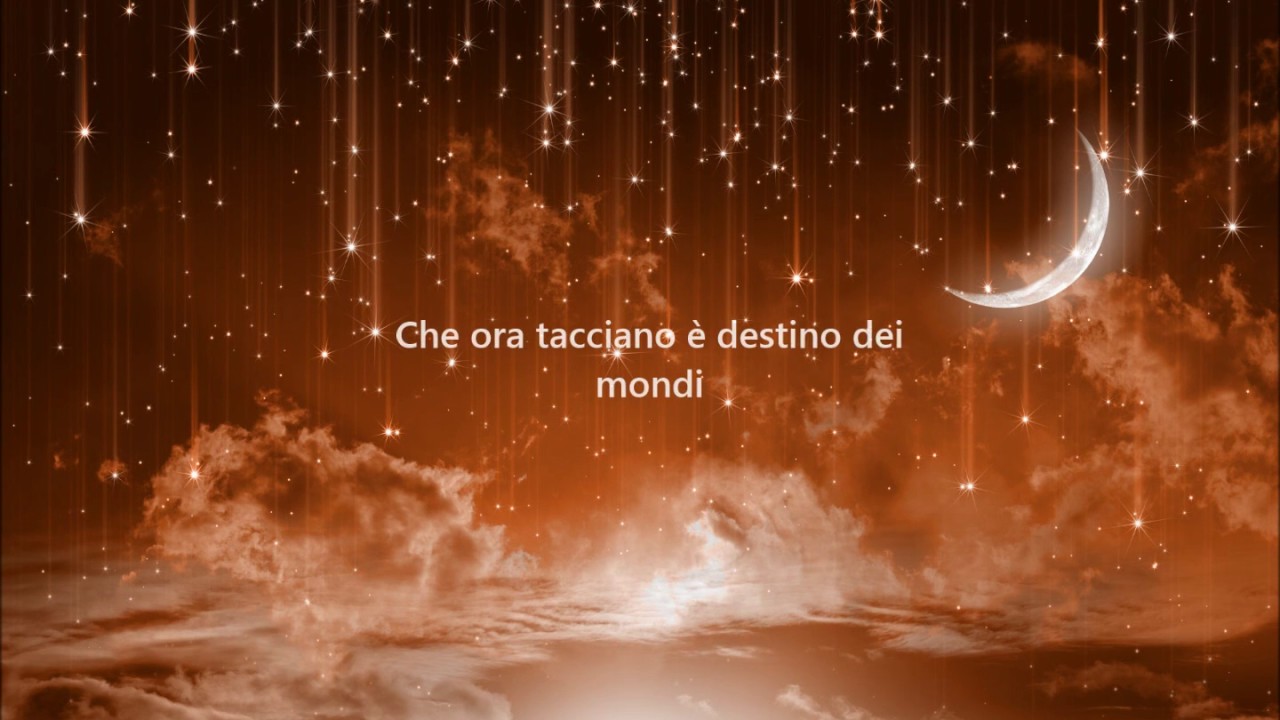 LUNA -Le stelle un tempo : mantraR. Steiner, musica di Tiziano Bellucci