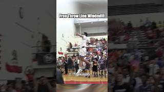 Windmill Free Throw Line Dunk!