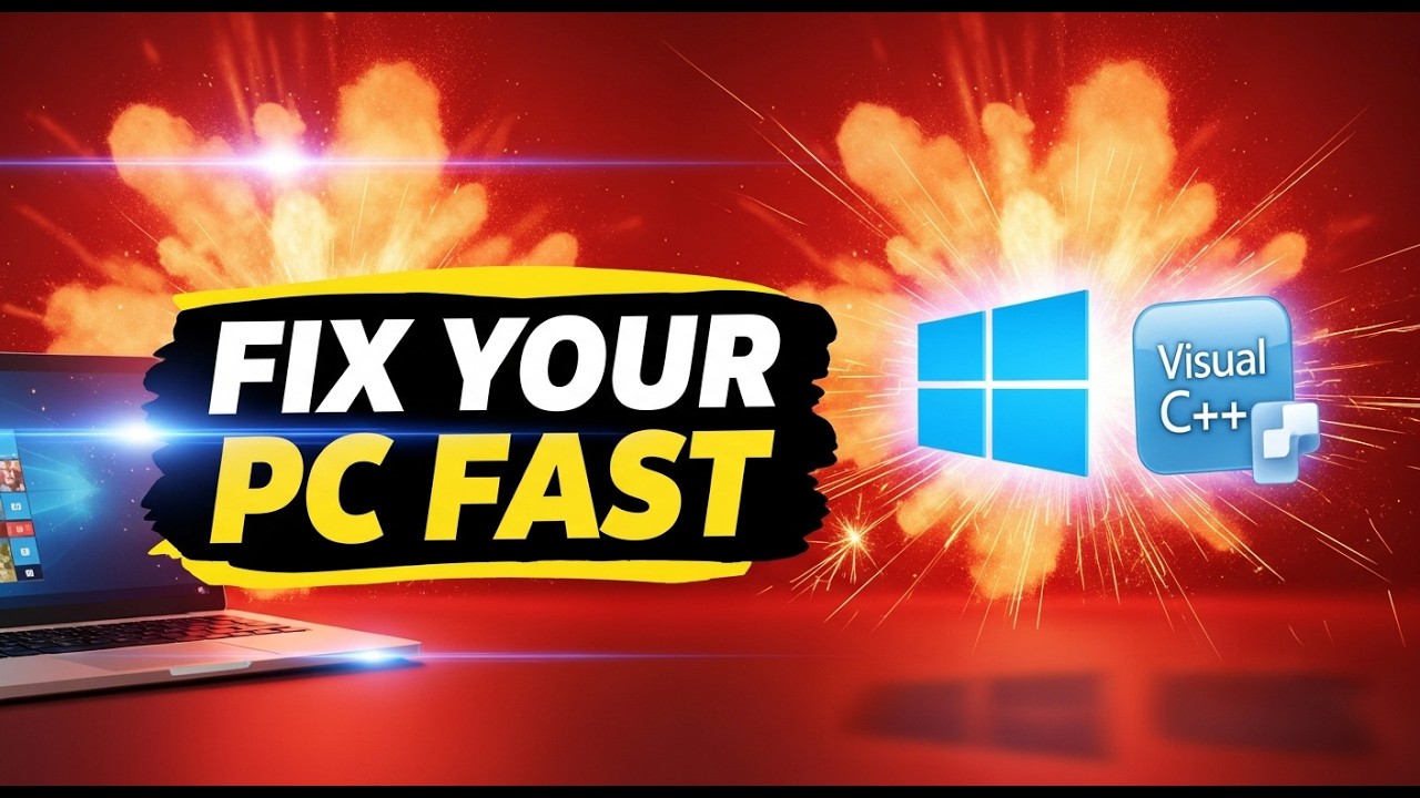 Fix App Issues FAST with Official Visual C++ Redistributable - YouTube