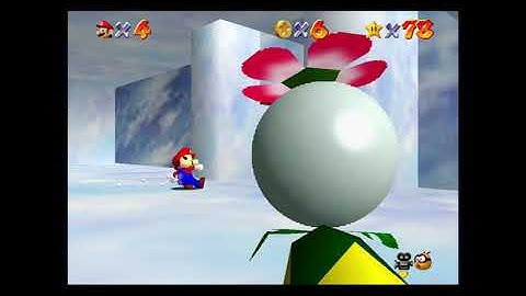 Super Mario 64 - Snowman