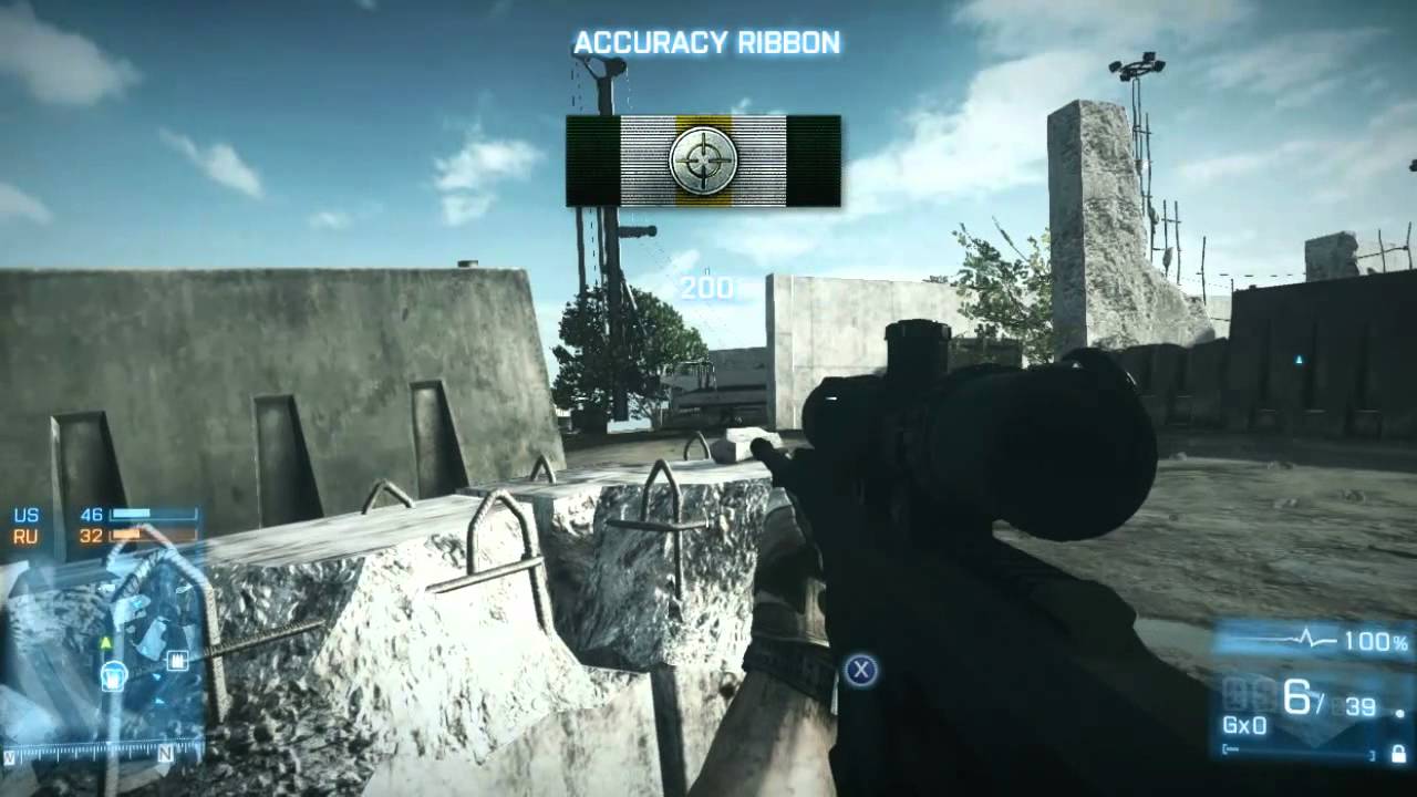 BF3 - Sniper tips, tricks, and tactics (Gameplay Commentary)