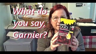 Follow Up on Hair Dye Video and Garnier Olia 4.62 Dark Garnet Red Hair Dye Review 👋😊❓