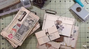 Craft With Me, Envelopes and envelope closures, using book pages