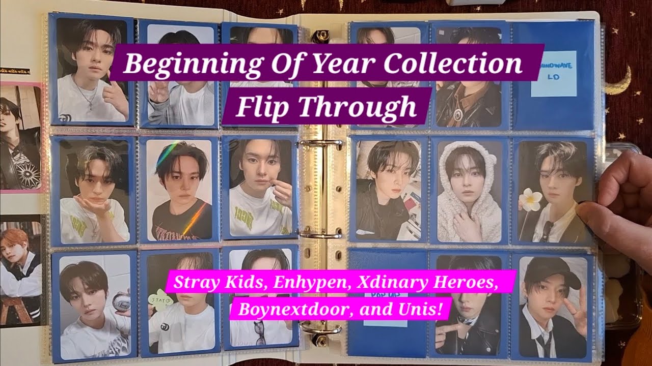 Collection Flip Through January 2026: Skz, Enha, XH, BND, Unis 
