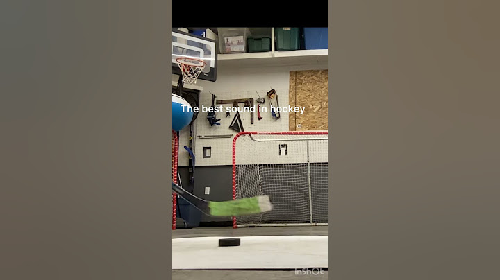 The best sound in hockey🔊#satisfying #hockey