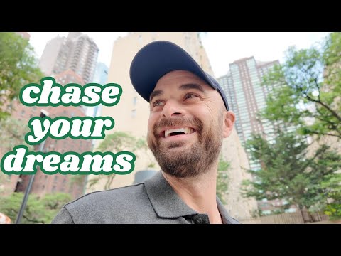 I decided to finally chase my dreams